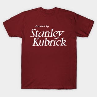 Directed By Stanley Kubrick T-Shirt